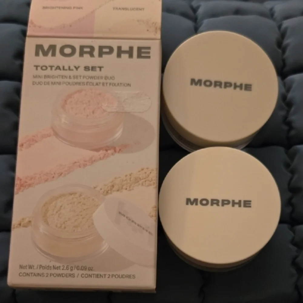 Morphe Totally Set Mini Brighten And Set Powder Duo